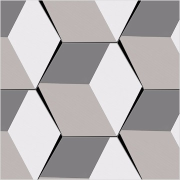 Cool house music-a profiled tiles-grey tiles