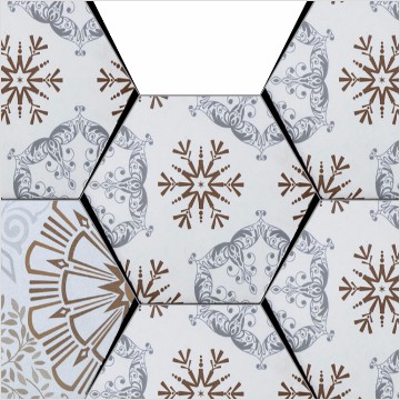 Cool house music-shaped brick-mixed-color brick