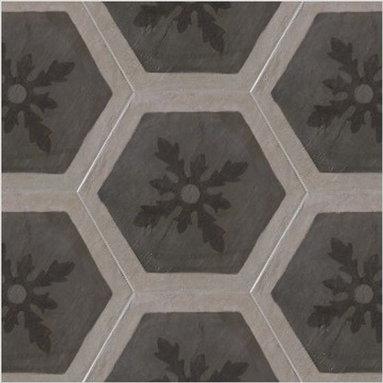 Hexagonal Tile Flooring 3D Model - Planet STGEA1