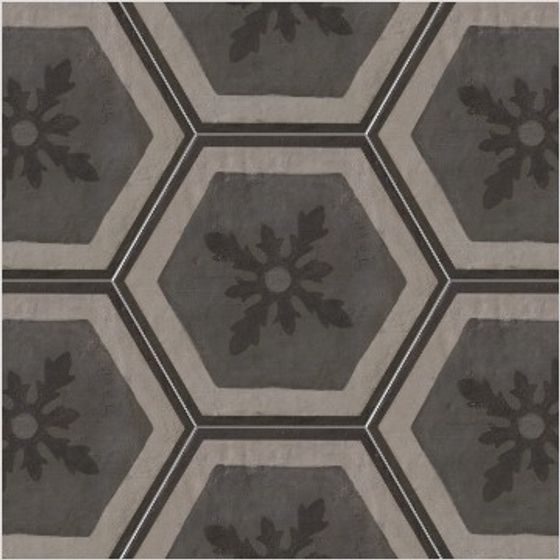 Hexagonal Mosaic Floor 3D model