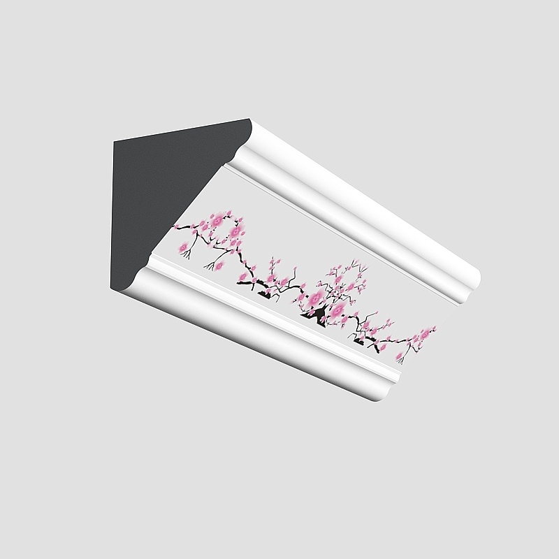 Spring Cherry Window Frame 3D model