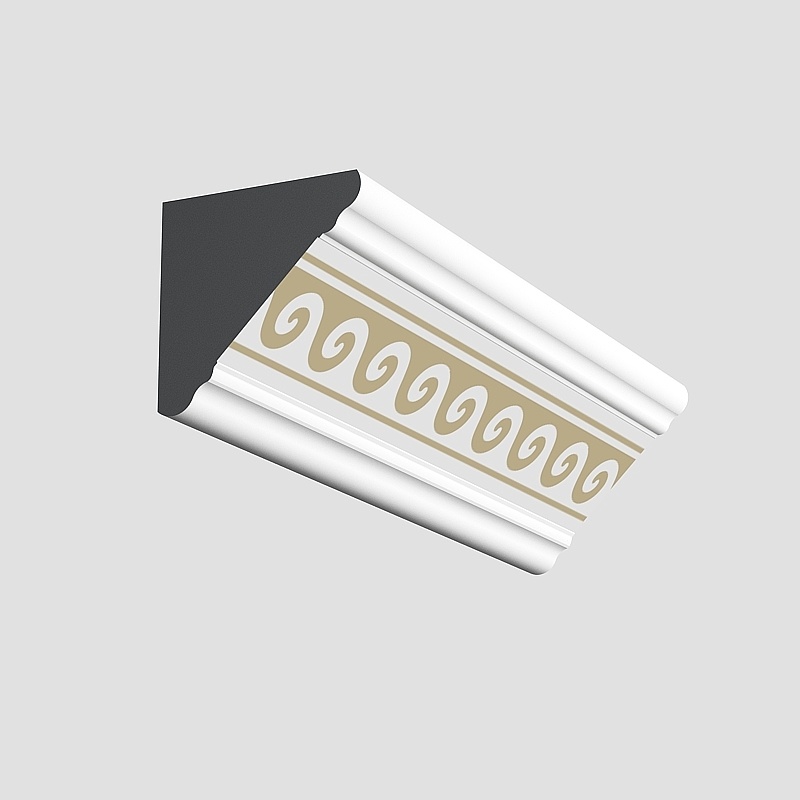 Grecian Scroll Molding 3D model