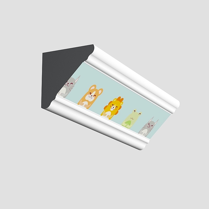 Functional Corner Molding 3D Model