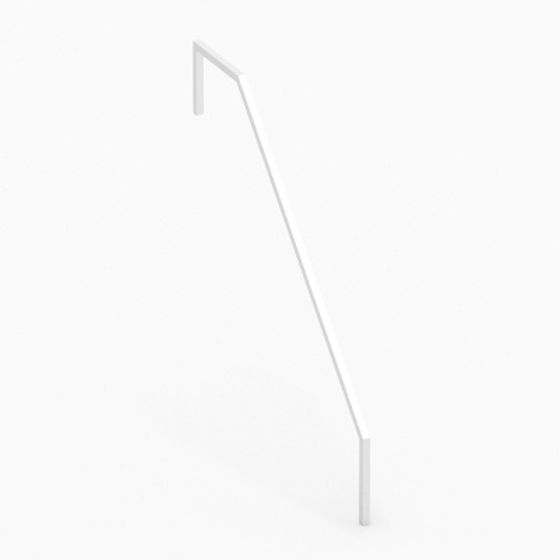 Elegant Minimalist Staircase 3D model