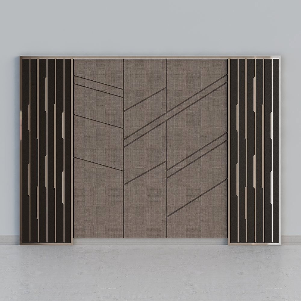 The main house background