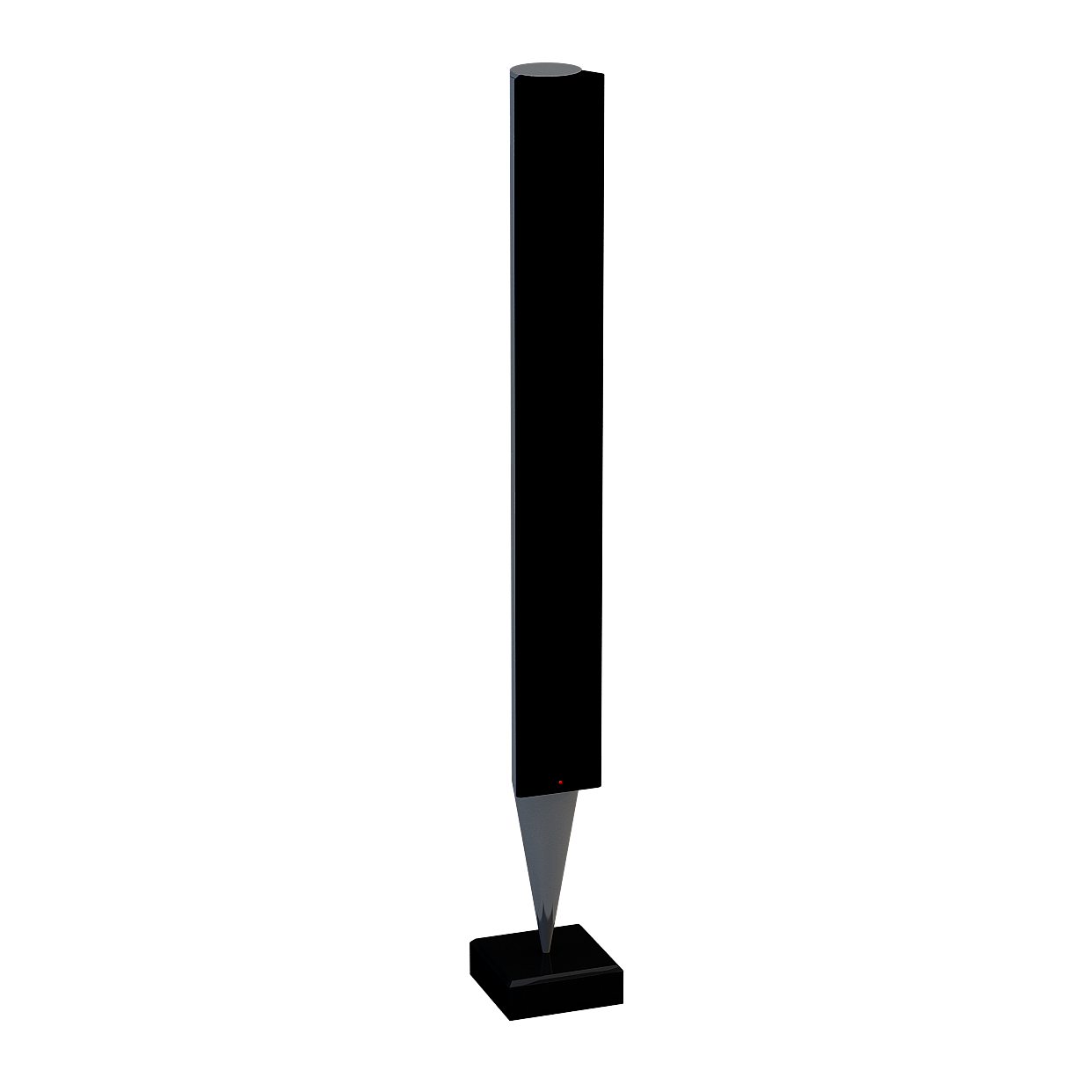 Modern Black Pencil 3D Model – Sleek Black Design