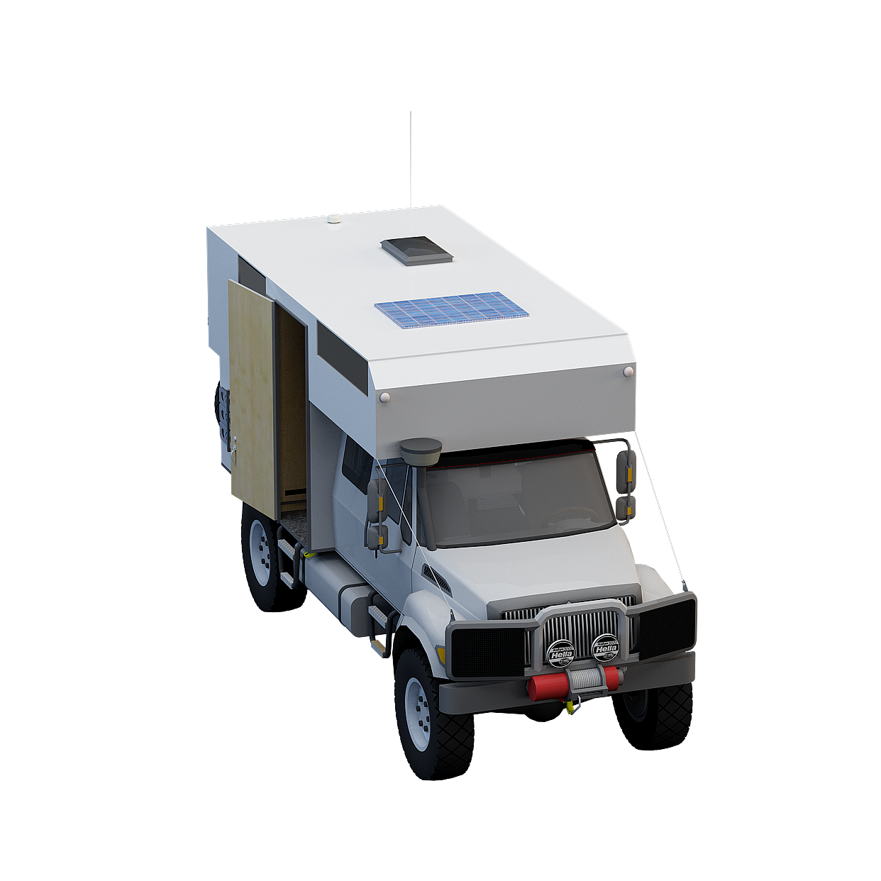 Avant garde Black Vehicle 3D Model – Futuristic Design