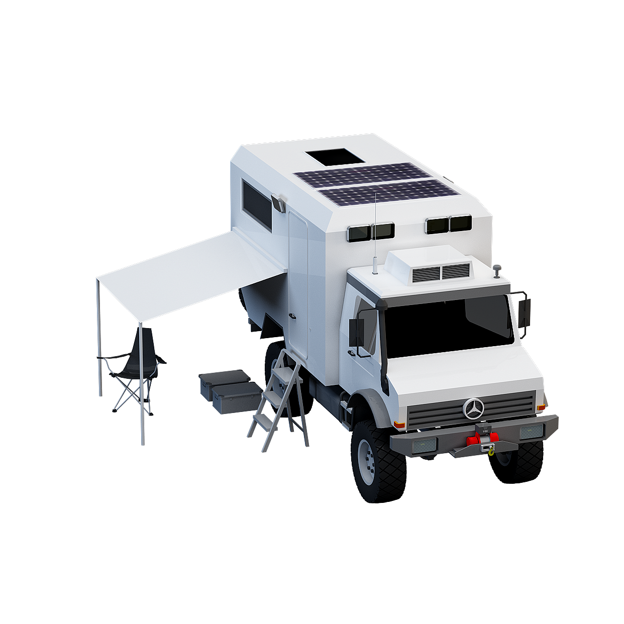 Avant garde Black Vehicle 3D Model – Futuristic Design