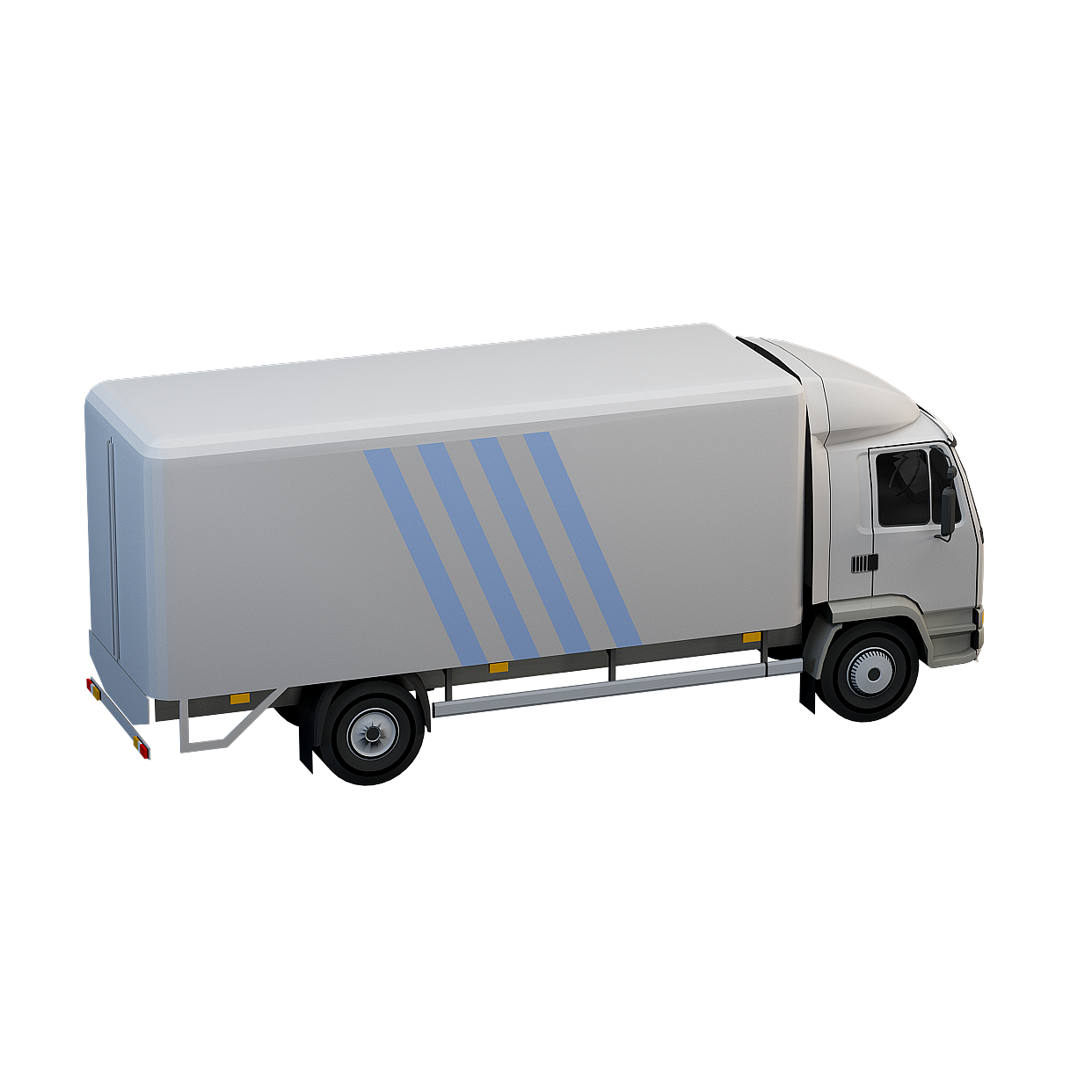 Coastal Black Vehicle 3D Model – Car, Truck & Motorcycle