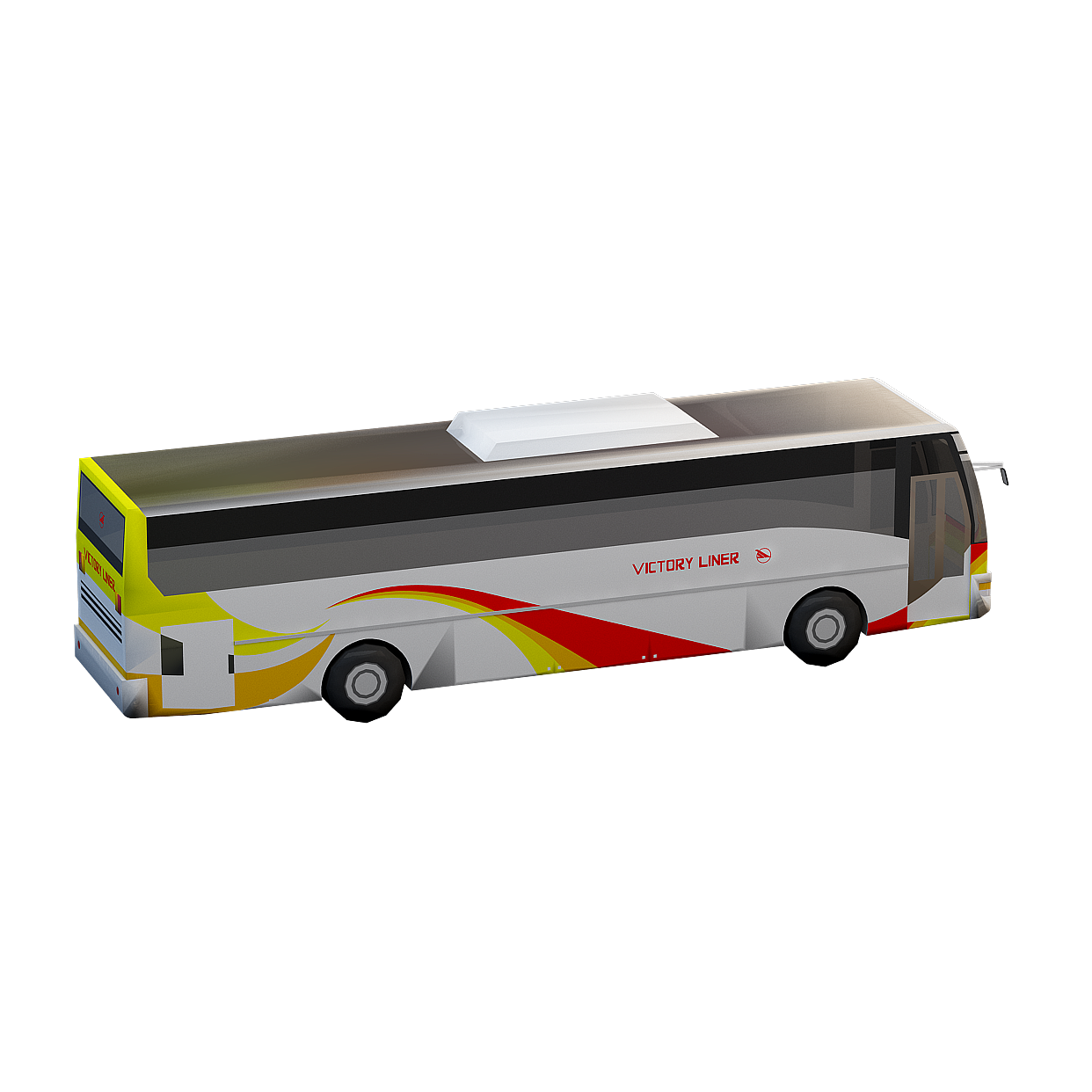 Avant garde Black Vehicle 3D Model – Sleek Design