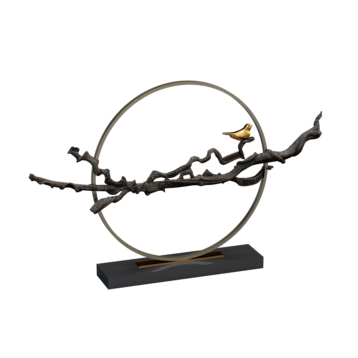 Minimalist New Chinese Table Decor – Earth Tone Ceramic