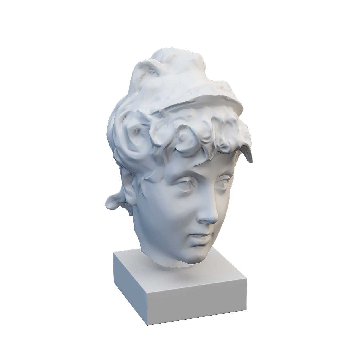 Eternal Light 3D Model – Classical Greek Sculpture
