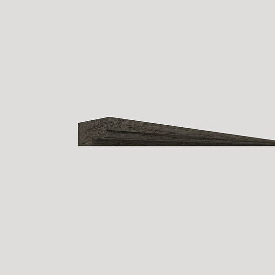 Wood Grain Slanted Panel 3D Model