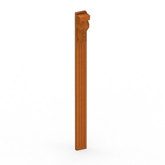 Classic Column 3D model - Low Poly with High Detail