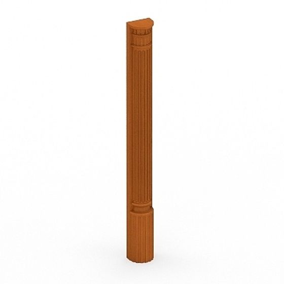 Elegant Roman Column 3D model