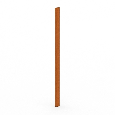 Moving door vertical frame