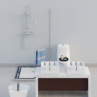 Shower room combination