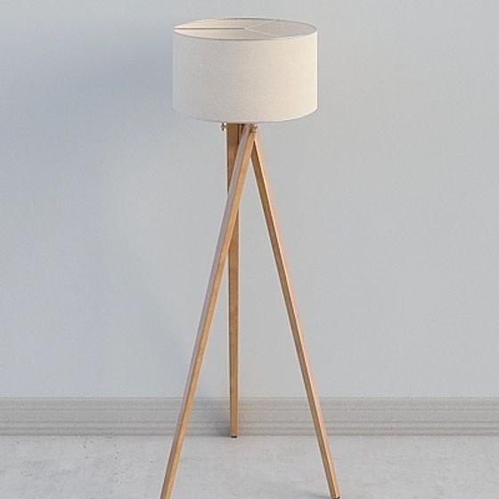 Modern Minimalist 3D Lamp Model Design