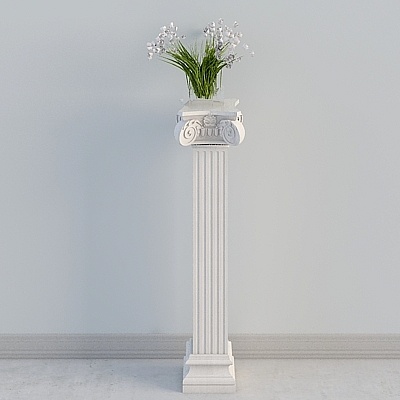 Junlan hanging roof-court memory-small potted plant combination