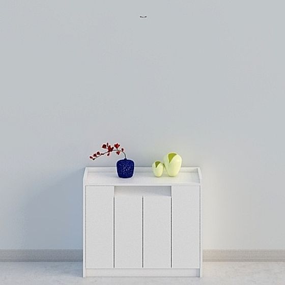 Urban Corner Cabinet 3D model for Modern Interiors