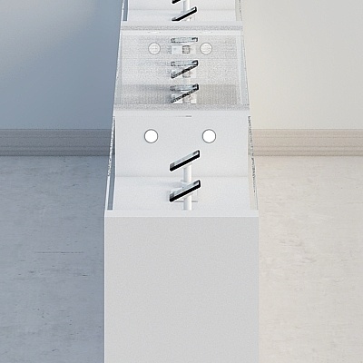 Huizhou Mobile Enclosed Counter Set