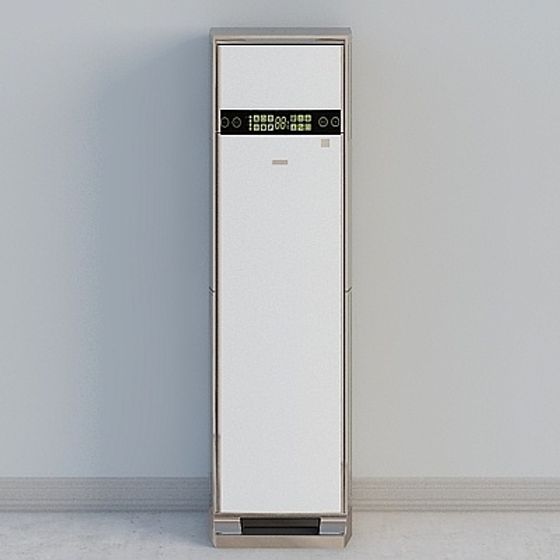 Modern Minimalist Air Conditioner 3D model