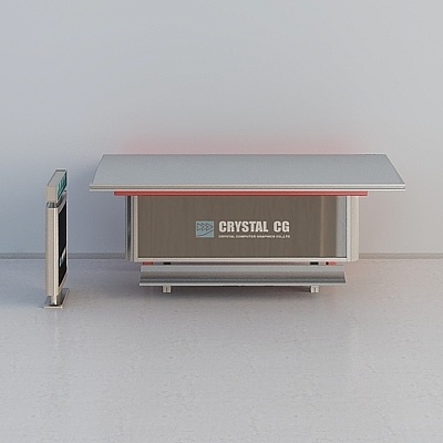 Urban Bus Shelter 3D model