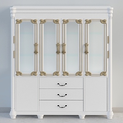 ヨーロッパ 明るい色 無垢材 3ポンプ 6ガラスドア ワイン