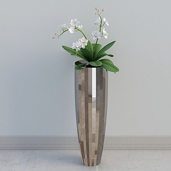 Urban Green Vase 3D model