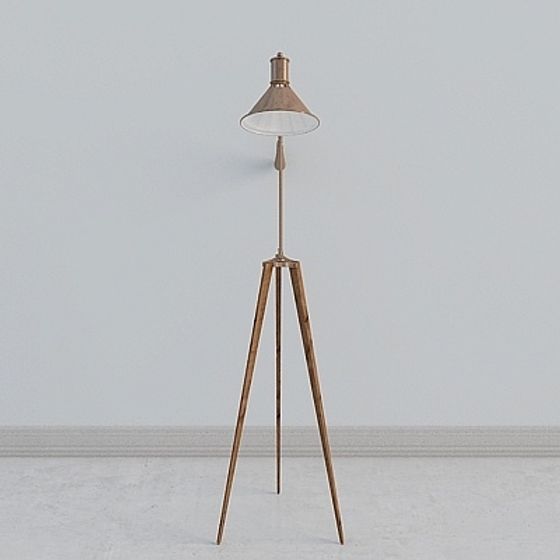 Tripod Floor Lamp 3D model