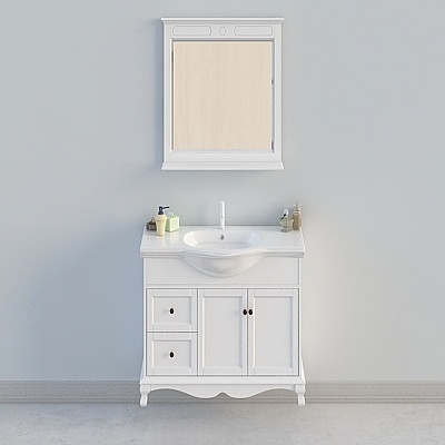 Juncheng Decoration Arrow Sanitary Ware Bathroom Cabinet 02 Set