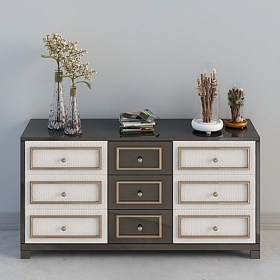Urban Elegance Dresser 3D model