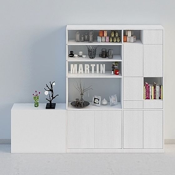 Martin Bookshelf 3D Model