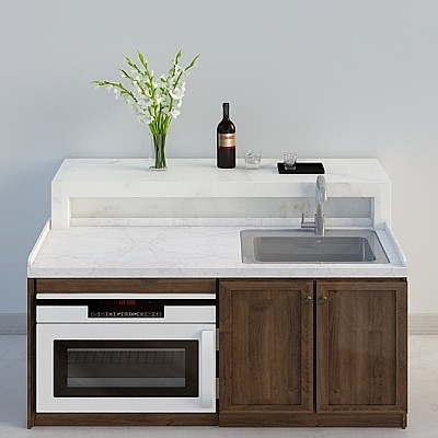 New Chinese kitchen cabinet combination