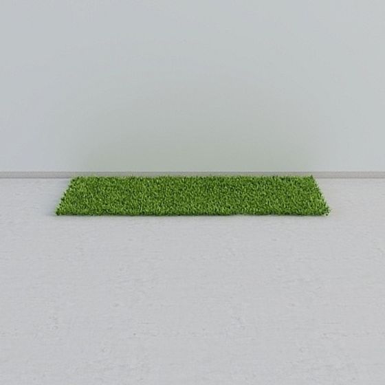 Realistic Grass Carpet 3D model