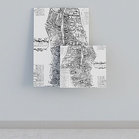 Urban Maze Low-Poly 3D Model