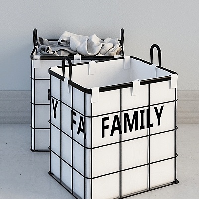 Collection stack-Japanese balcony-dirty clothes basket combinati