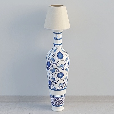 Golden Bauhinia-table lamps, floor lamps-SHFS2-113 combination