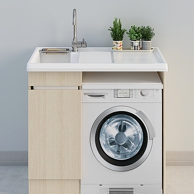 Meubles combinés pour machine à laver