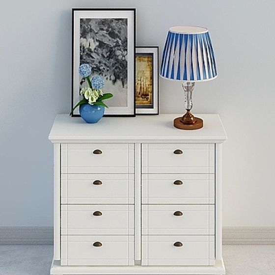 Modern Dresser 3D Model