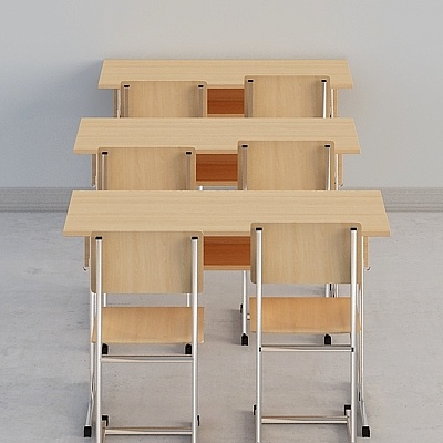 School-school desk 3 combination