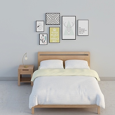 Combinaison de lit de Wood Whisperer-Berlin-B3777 de la source