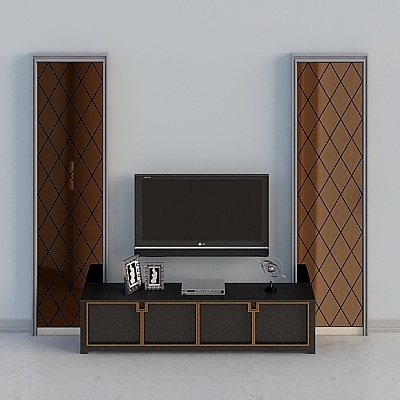 Home Decoration E-Station - Modern 28 - TV Cabinet Set