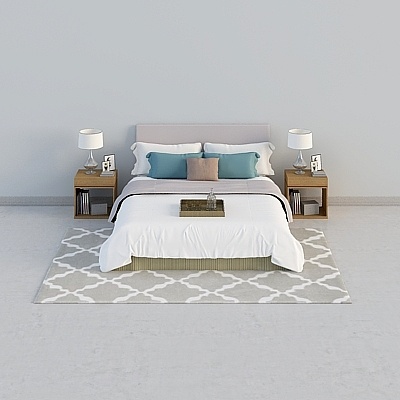 Combinazione di letto e comodino Aubang-AZ-7 Serie-AZ01790