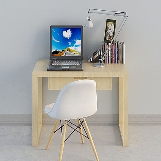 Minimalist Workstation 3D model