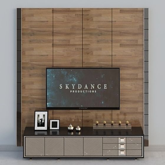 Urban Elegance Wall Unit 3D model