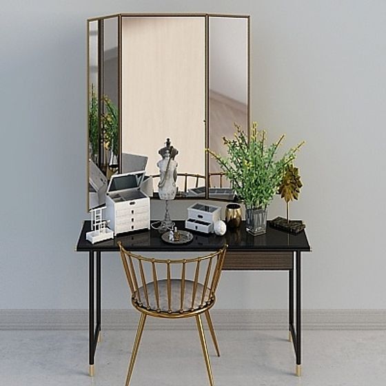 modern Modern Dressers Sets,Black