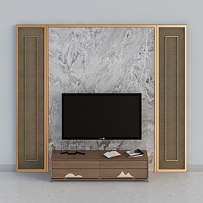 New Chinese style TV Cabinet ornaments combination