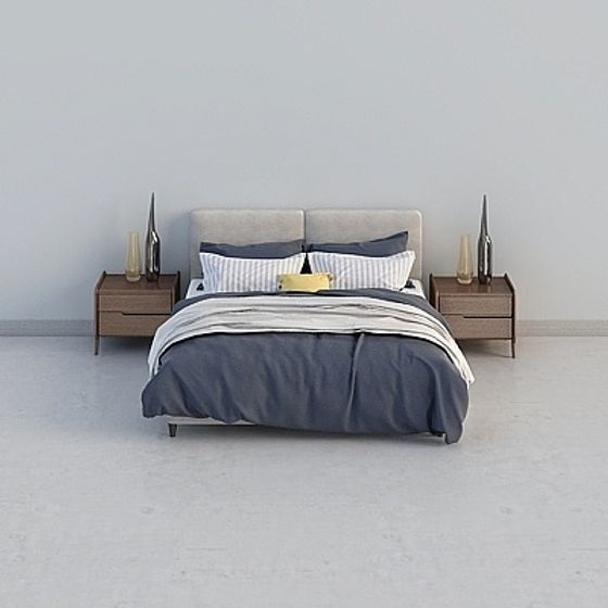 Urban Rest Bed 3D model