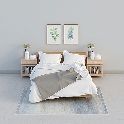 Cozy Retreat 3D model - Tranquil Comfort